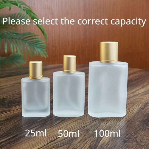 Bouteille De Parfum En Verre Sablé À Vis,Vaporisateur Liquide,Distributeur Africain,Maquillage Africain,Brume Fine Hi,25 Ml,50 Ml,100ml