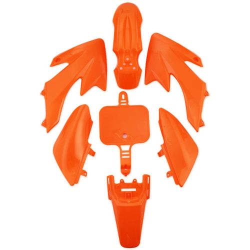 Kit De Carrosserie De Carénage Honda,Garde-Boue En Plastique Pour Honda Xr50,Crf50,50,70,90,110,125cc,Pit D343,Accessoires De Moto,Différentes Couleurs - Type Orange