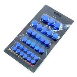 Couvercle D'écrou De 2,2 De Décoration De Moto,Accessoires Pour Yamaha R1 2004,Suzuki Gsxr 750,Triumph Dayrequi675,Gsxr 1000,K9 - Type Bleu