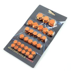 Couvercle D'écrou De 2,2 De Décoration De Moto,Accessoires Pour Yamaha R1 2004,Suzuki Gsxr 750,Triumph Dayrequi675,Gsxr 1000,K9 - Type Orange