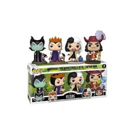 Disney Villains Pack 4 Figurines Pop! Movies Vinyl Villains (Gw)(Emea) 9 Cm