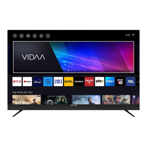EKLYPS EK55UX310VS - 55" X310V(S) Series TV LCD rétro-éclairée par LED - Smart TV - VIDAA - 4K UHD (2160p) 3840 x 2160 - HDR - Direct LED