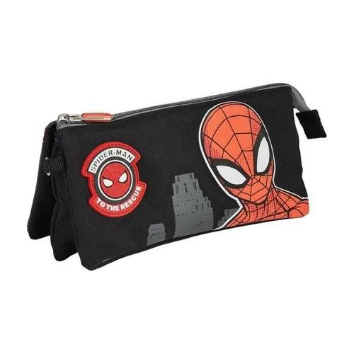 Spiderman Astuccio Bustina 3 Scomparti