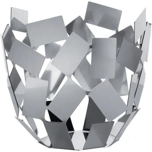 Corbeille À Fruits - Alessi - Mt04 W - Acier Époxy - Blanc - Design Contemporain