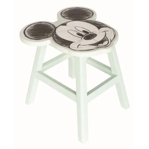 Tabouret Pour Enfants - Northstar - Mickey Mouse - Bois - Vert - Intérieur