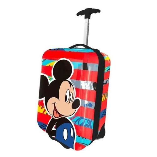 Valise Trolley de Voyage Mickey en ABS de 42 cm