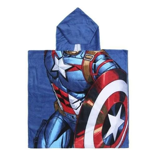 Poncho De Bain En Coton Captain America
