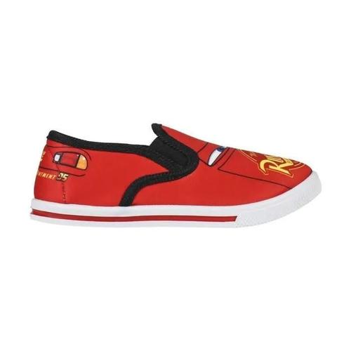 Chaussures Tennis Enfants - Disney - Lightning Mc Queen - Rouge - Sans Lacets