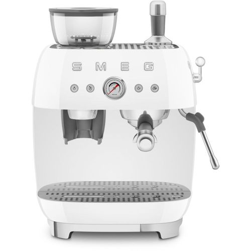 Smeg Machine à café à grain vintage Blanc EGF03WHEU