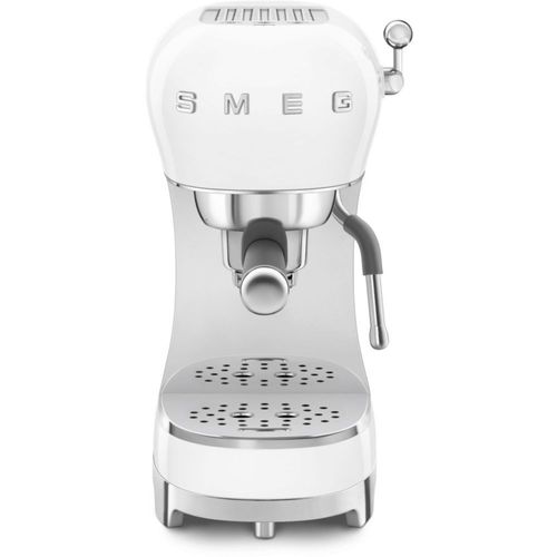Machine à café Expresso Années 50 SMEG ECF02WHEU Blanc