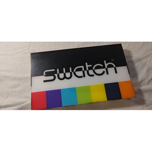 Swatch Us - Ensemble De Deux Montres Et Accesoirs - Serie 25ème Anniversaire