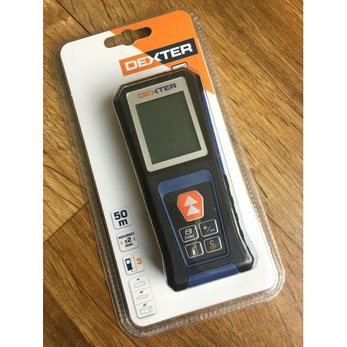 DEXTER TÉLÉMÈTRE LASER 50 MÈTRES