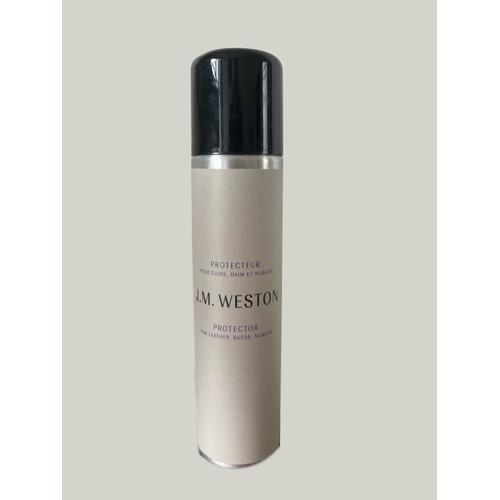 J.M.Weston - Bombe Entretien Cuir Daim Et Nubuck - Cirage Protecteur Incolore - Grand Format 250 Ml - Neuf