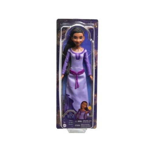 Poupee Classique Asha 30 Cm - Personnage Film Pour Wish Disney Princesse - Details Realistes - Set Poupee Mannequin Articulee + Carte