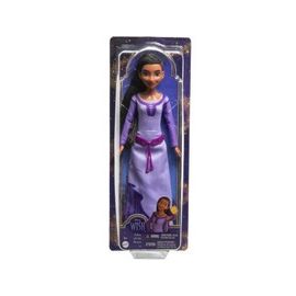 Poupee Classique Asha 30 Cm - Personnage Film Pour Wish Disney Princesse - Details Realistes - Set Poupee Mannequin Articulee + Carte