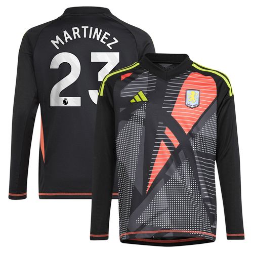 Maillot Gardien De But Aston Villa Adidas Domicile 2024-25 - Manches Longues - Enfants Avec Flocage Martinez 23