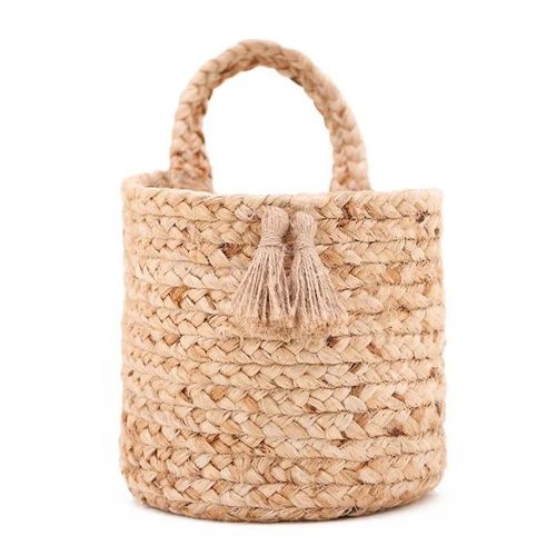 Panier de rangement suspendu en jute OSLO