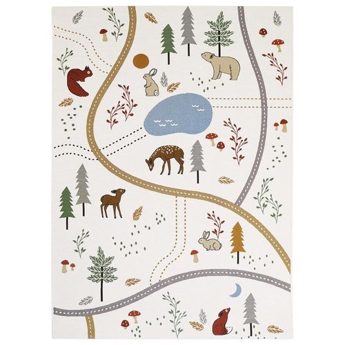 Tapis enfant pour intérieur et extérieur LITTLE FOREST
