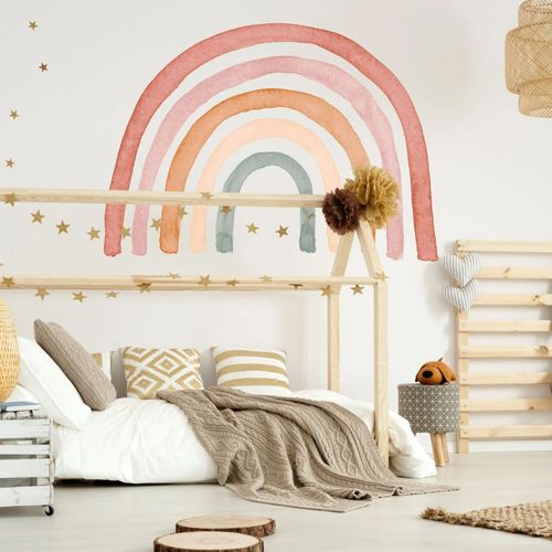 Sticker mural enfant ARC-EN-CIEL - STORK DREAMS