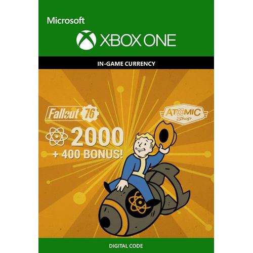 Fallout 76 2000 400 Bonus Atoms Xbox Live