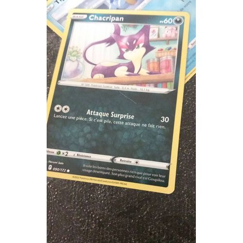 Carte Pokemon Chacripan