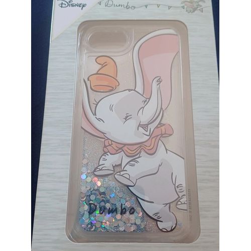 Coque Iphone Disney Dumbo + Paillettes