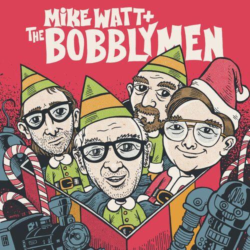 Mike Watt & The Bobblymen - Surfin' With The Claus [7-Inch Single] Ltd Ed, White, Digital Download