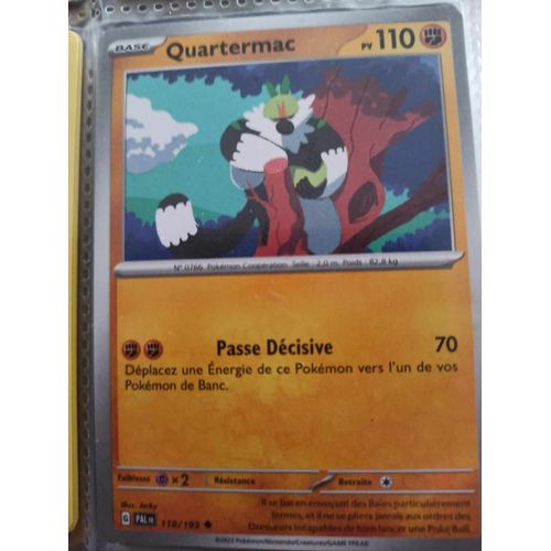 Peu Commune - Pokemon - Évolutions À Paldea - Quartermac 118/193