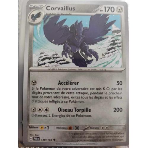 Peu Commune - Pokemon - Évolutions À Paldea - Corvaillus 148/193