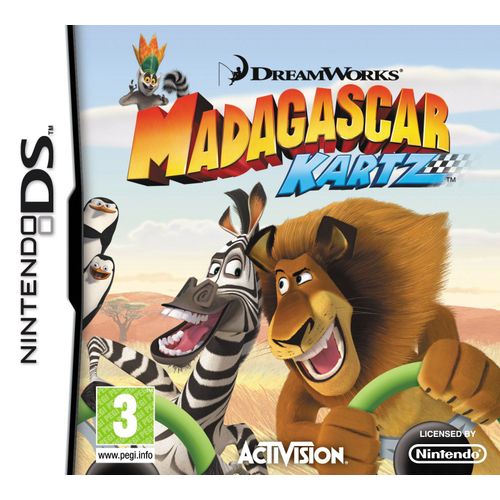 Madagascar Kartz Nintendo Ds Import Anglais