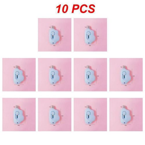 Mini Couteau Utilitaire Portable,Coupe-Papier,Lame De Rasoir,Fournitures De Coupe,Bureau,Mignon,Lapin,Nuage,Document - Type A 10pcs