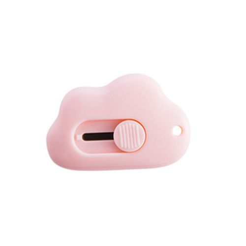 Mini Couteau Utilitaire Portable,Animal Mignon,Lapin,Nuage,Coupe-Papier,Lame De Rasoir,École,Bureau,Papeterie Créative - Type Pink-Cloud Style