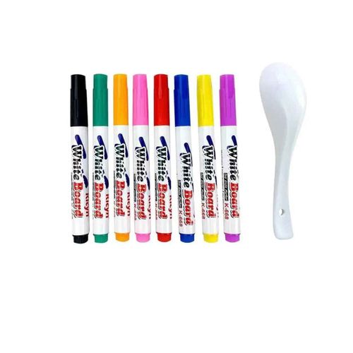 Stylo À Eau Miraculous Dnoma Pour Enfants,Stylos De Peinture Pour Enfants,Éducation À L'art De La Scène Précoce,Cadeau De Jouets D'étude - Type 8-Pcs-With-Spoon