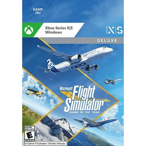 Microsoft Flight Simulator Deluxe 40th Anniversary Edition Pcxbox Series Xs Xbox Live