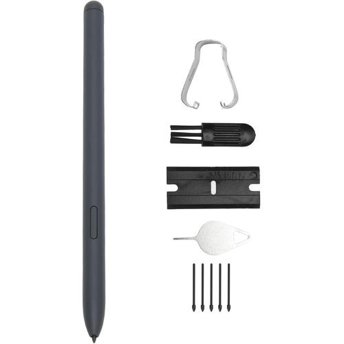 Stylet Pour Galaxy Tab S6 Lite, Stylet Pour Tablette Avec 5 Embouts De Rechange Pour Galaxy Tab S6 Lite 10,4 Pouces Sm-P610 Sm-P615 (Noir)