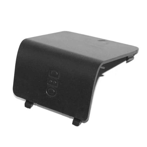 Couvercle De Prise De Diagnostic Obd,Garniture De Panneau De Coup De Pied,Intérieur De Voiture,Couvercle De Plaque De Coup De Pied Pour Bmw Série 1,E81,E82,E84,E87,E88 - Type Black