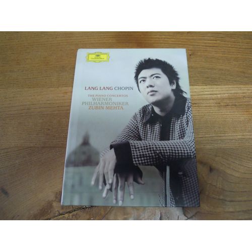 Cd & Dvd Lang Lang Chopin The Pianos Concertos Wiener Philharmoniker Zubin Mehta Press Kit