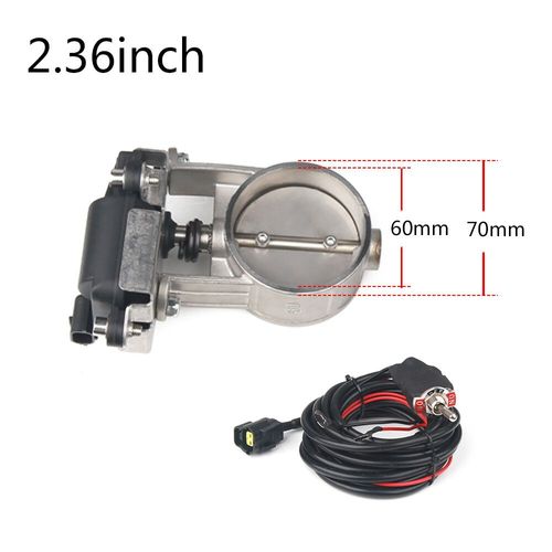 Valve De Commande D'accès Électrique,Valli2 "",2.25"",2.5 "",2.75"",3 "",Basse Pression,Catback Accessible,Tuyau De Descente - Type 2.36inch-60