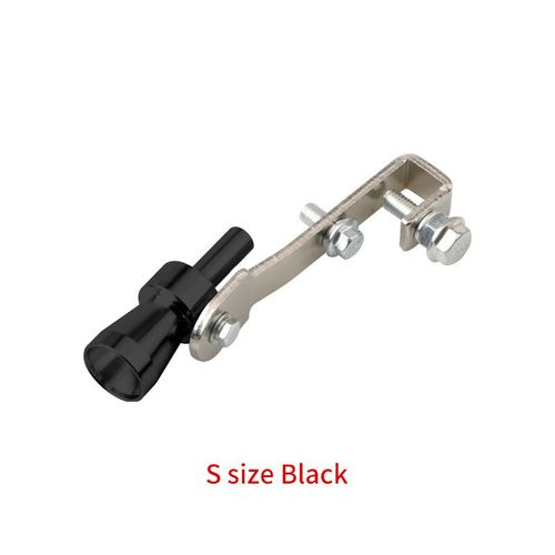 Sifflet D'échappement Turbo Universel Pour Moto,Simulateur De Son D'échappement Modifié,Tuyau D'échappement,Pièces De Générateur De Son,5 Couleurs,S,M,L,Xl - Type S Blcak
