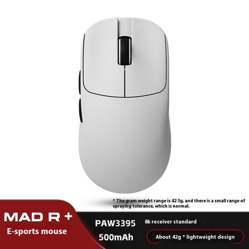VGN-Souris de jeu sans fil VRecruitment MAD R MAJOR PAW3950,8K,36g,légère,faible latence,capteur FPS,accessoires de jeu s - Type MAD R 500mAh-8K #A