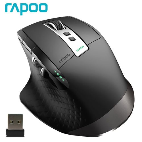 Rapoo-Souris sans fil aste multimode,ergonomique,Bluetooth 3200 ug I,Easy-Switch,jusqu'à 4 revie #B