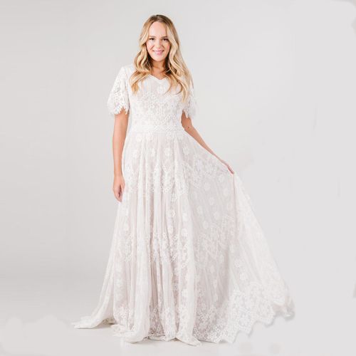 Robe De Soirée En Dentelle Blanche Pour Femmes Enceintes,Tenue Maxi Pour Baby Shower,Accessoire De Photographie De Grossesse