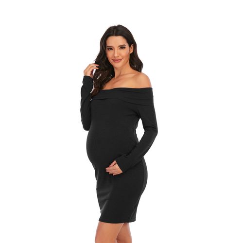 Robe Longue Média Pour Femme Enceinte,Tenue De Grossesse Sexy,Grande Taille,Nouvelle