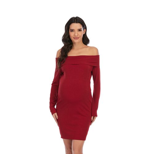 Robe Longue Média Pour Femme Enceinte,Tenue De Grossesse Sexy,Grande Taille,Nouvelle
