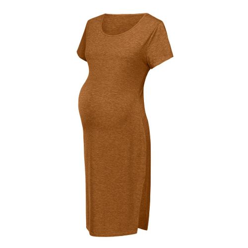 Robe D'été À Manches Courtes Pour Femmes,Robe De Grossesse,Vêtements Décontractés,Mode Sexy,Altersummer