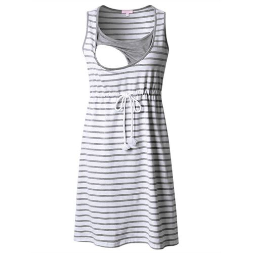 Robe De Maternité Sans Manches Pour Femmes,Débardeur Décontracté,Vêtements De Prémium