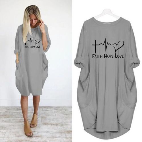 Alterfur S-Vêtements De Printemps Et D'automne Pour Femmes Enceintes,Robes De Grossesse À Manches Longues,Jupe Éducative 03/Casual Wear