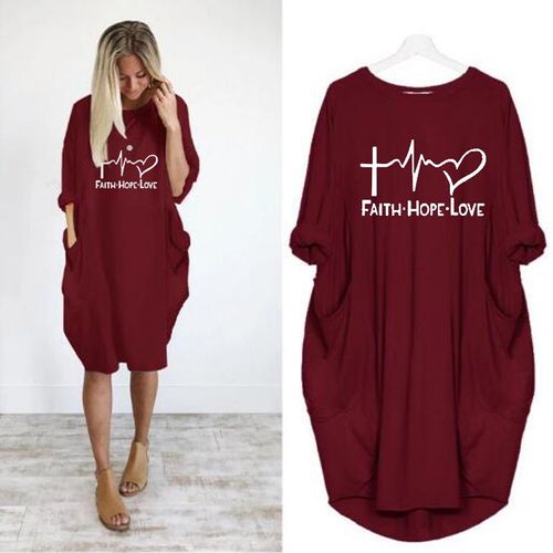 Alterfur S-Vêtements De Printemps Et D'automne Pour Femmes Enceintes,Robes De Grossesse À Manches Longues,Jupe Éducative 03/Casual Wear