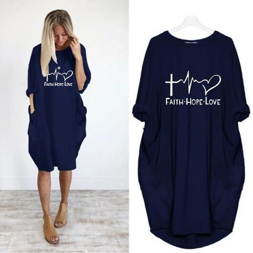 Alterfur S-Vêtements De Printemps Et D'automne Pour Femmes Enceintes,Robes De Grossesse À Manches Longues,Jupe Éducative 03/Casual Wear