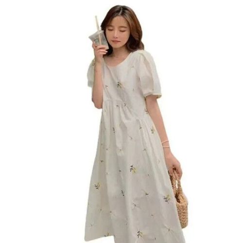 Alterfashion-Robe De Grossesse À Manches Courtes Pour Femme,Tenue D'été,Coupe Trapèze
